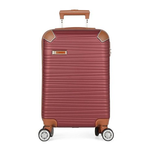Mala Avulsa Bordo Executiva Pk Luxcell Rodinhas 360º - Material em Abs - Cor Vinho