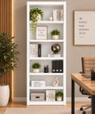 Ver imagem 1 de Estante Livreiro para Livros Decoração Escritório Branco
