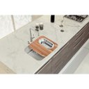 Ver imagem 3 de Cuba Tramontina Dora 50 Cor Aço Inox com Tábua de Madeira Cesto Coador e Dosador de Sabão 94018152