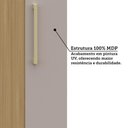 Ver imagem 4 de Balcão de Cozinha 20cm 1 Pt Elegance Luciane Móveis Freijó/cinammon