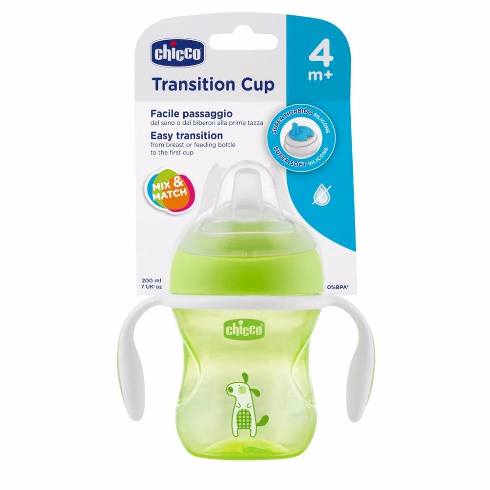 Copo Transition Cup 4m+ Chicco Verde - 2