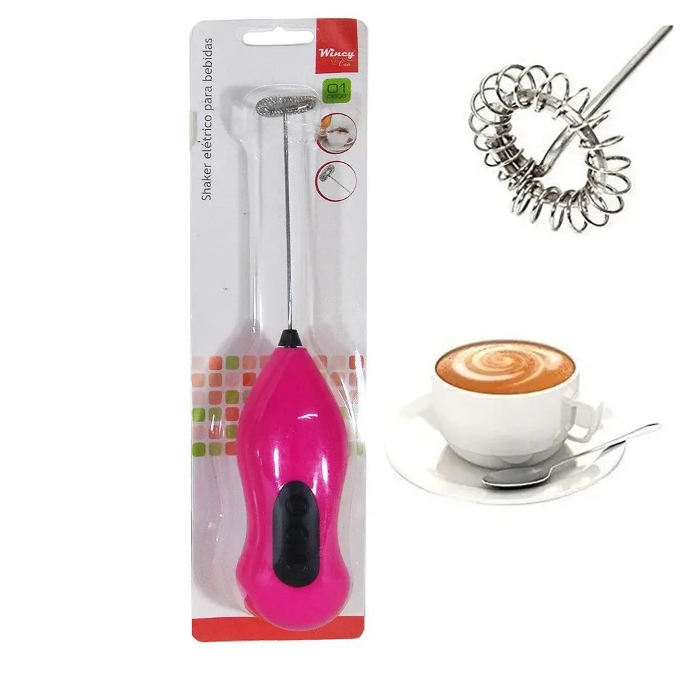 Mini Mixer/ Misturador de Metal Rosa - Wincy