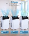 Ver imagem 4 de Takywep Ar Condicionado Portátil 12000 Btu Branco 3 em 1