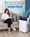 Ver imagem 2 de Takywep Ar Condicionado Portátil 12000 Btu Branco 3 em 1