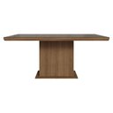 Ver imagem 3 de Mesa de Jantar Retangular Tampo com Moldura e Vidro Sobreposto Rustic 5275 Madesa