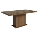 Ver imagem 1 de Mesa de Jantar Retangular Tampo com Moldura e Vidro Sobreposto Rustic 5275 Madesa