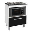 Ver imagem 1 de Balcao Gabinete P/ Cooktop 05 Bocas E P/ Forno Bur Cores Bpm PASSE BEM