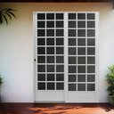 Ver imagem 1 de Porta de Aço de Correr 215x160cm Minas Sul Mgm Abertura Direita