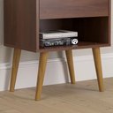 Ver imagem 2 de Mesa de Cabeceira Villare Jacaranda 100% Mdf / Robel Móveis