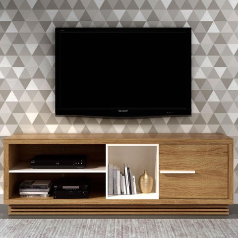 Rack Ammo para TV de até 65 - Natural/Off White