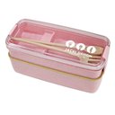 Ver imagem 7 de Conjunto Bolsa Térmica com Copo com Tampa 300ml e Pote Marmita Ecológica de 2 Andares 750ml Pink