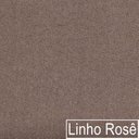 Ver imagem 5 de Sofá Curvo 2 Lugares Orgânico Escritório Recepção Sala Amsterdã 130cm Linho Rose - Amarena Móveis
