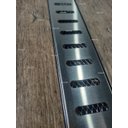 Ver imagem 2 de Ralo Linear 5cm x 50cm Inox 304 com suporte e Tela Anti Insetos Borda de Piscina Ficone Reis