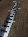 Ver imagem 5 de Ralo Linear 5cm x 50cm Inox 304 com Suporte e Tela Anti Insetos Borda de Piscina Ficone Reis