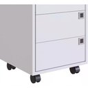 Ver imagem 4 de Gaveteiro Para Escritorio 4 Gavetas Ob001 Branco Pp Branco