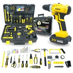 Parafusadeira 21v a Bateria Titanium C/acessorios 299pc 07610 - 1