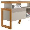 Ver imagem 7 de Rack Esmeralda Tv de até 70" Nature/off White Linea Brasil