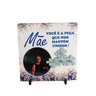 Exclusivo Porta Retrato Dia Das Mães Azulejo - Mãe Você É a Peça Coleção Tea & Amor Az - 1