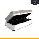Ver imagem 5 de Cama Box Baú Solteiro King + Colchão de Molas Ensacadas Ortobom Airtech 96cm Suporta até 150 Kg
