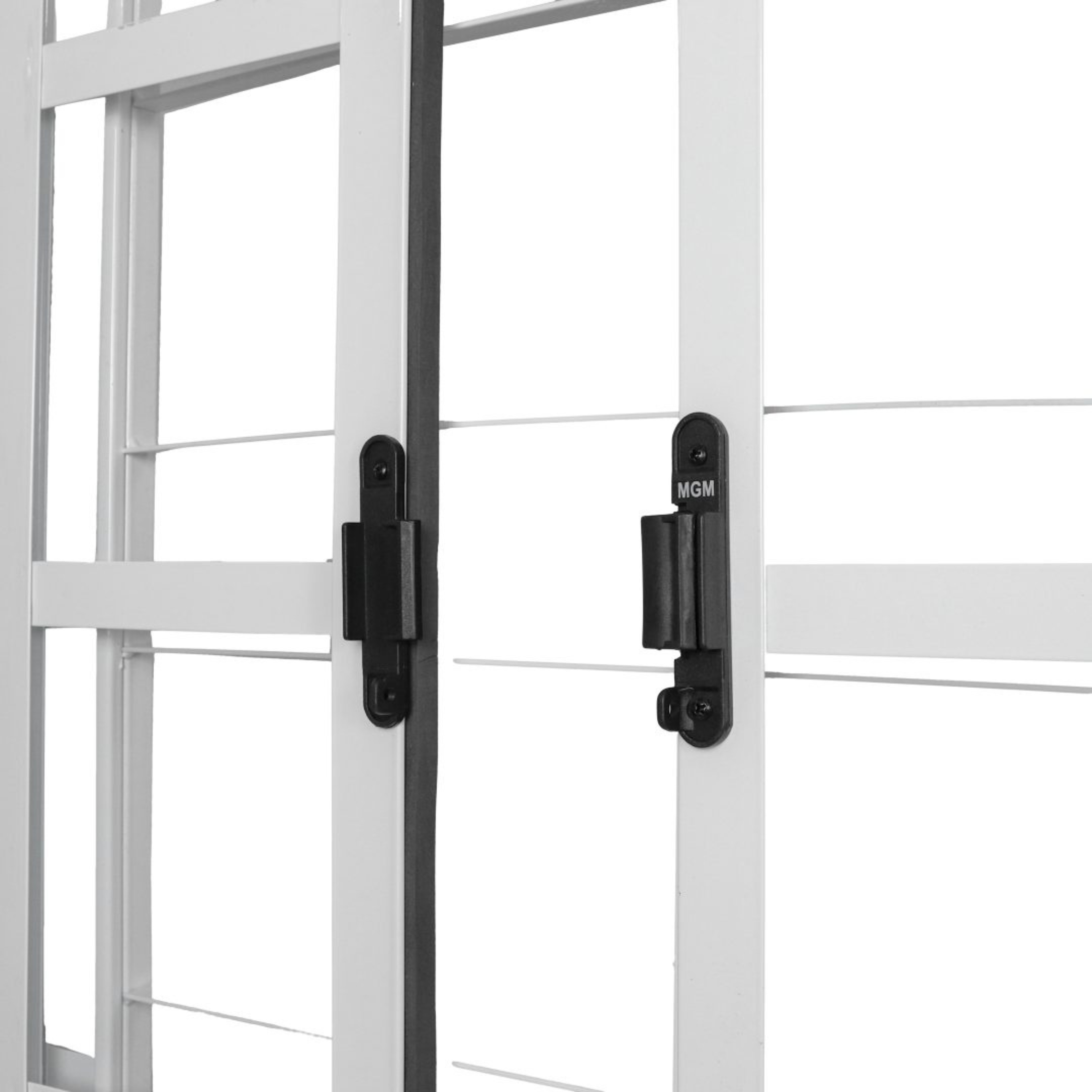 Janela de Aço de Correr 100x120cm 4 Folhas com Grade Minas Sul MGM - 2