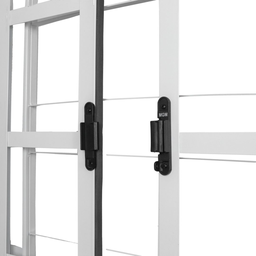 Janela de Aço de Correr 100x120cm 4 Folhas com Grade Minas Sul MGM - 2