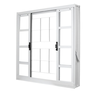 Janela de Aço de Correr 100x120cm 4 Folhas com Grade Minas Sul MGM - 3