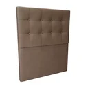 Ver imagem 4 de Cabeceira Solteiro Suede (0.88X1.30):Areia
