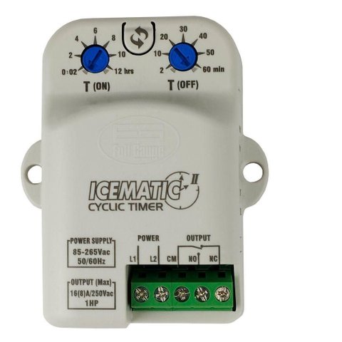 Temporizador Cyclic Timer Icematic Ii Bivolt 85 a 265vac Full Gauge