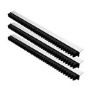 Ver imagem 1 de Kit 1,5m Cremalheira Propileno Motor Portão Residencial Agl