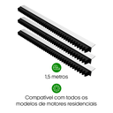 Ver imagem 2 de Kit 1,5m Cremalheira Propileno Motor Portão Residencial Agl