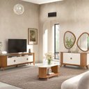 Ver imagem 7 de Mesa de Centro Vivalde Cinamomo/off White