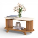 Ver imagem 6 de Mesa de Centro Vivalde Cinamomo/off White