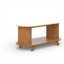 Ver imagem 5 de Mesa de Centro Vivalde Cinamomo/off White
