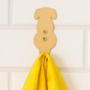 Ver imagem 4 de Gancho Cabideiro Cachorro Dourado Multiuso Pendurar Roupas Bolsas Casacos Acessórios