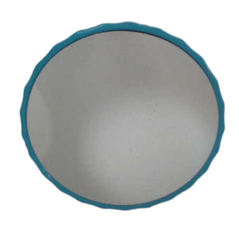 Espelho Decorativo Parede Moldura Polipropileno de 28cm Azul Arte Vítrea Espelho Renoir Azul