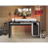 Mesa para Computador Notebook Drx 6000 Preto/branco - Fdecor - 2