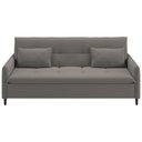 Ver imagem 6 de Sofá Cama Reclinável 3 Lugares e Almofadas Inclusas Multimóveis Cr45239