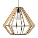Ver imagem 1 de Luminária Teto tipo Pendente LAMPEÃO MDF - Completa