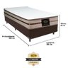 Cama Box + Colchão Super Star Solteiro 88x188 King Star - 4