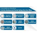 Ver imagem 3 de Colchão King Molas Ensacadas Masterpocket Premier Springs New Euro Pillow (193x200x34) - Probel