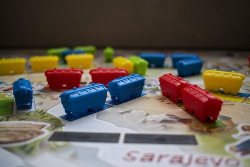 Ticket to Ride Primeira Viagem jogo