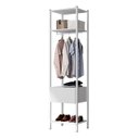 Ver imagem 1 de Guarda-Roupa Modular Oxford 540A Artefamol Cor Branco
