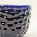 Ver imagem 6 de Vaso Decorativo Azul Bolha Azul 9x11cm Cerâmica Brilho