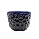 Ver imagem 1 de Vaso Decorativo Azul Bolha Azul 9x11cm Cerâmica Brilho