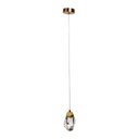 Ver imagem 3 de Lustre Pendente Skylight Rock 4012 Dourado Led Bivolt Dourado/transparente