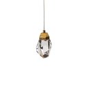 Ver imagem 1 de Lustre Pendente Skylight Rock 4012 Dourado Led Bivolt Dourado/transparente