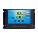 Ver imagem 1 de Controlador de Carga Solar 30A PWM KP-AD30A 12V/24V - Knup