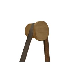 Espelho Redondo Decorativo Sunset Sala Estar Salão de Beleza Detalhe em Carvalho - 4 Espelho Redondo Decorativo Sunset Sala Estar Salão de Beleza Detalhe em Carvalho - 4