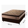 Cama Box Casal Colchão Espuma D33 Pillow Top Van Gogh 138x188x67cm Hellen - 3