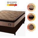 Ver imagem 6 de Cama Box Casal Colchão Espuma D33 Pillow Top Van Gogh 138x188x67cm Hellen